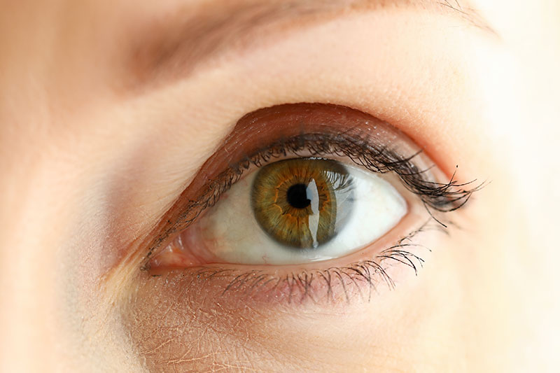 eye close up