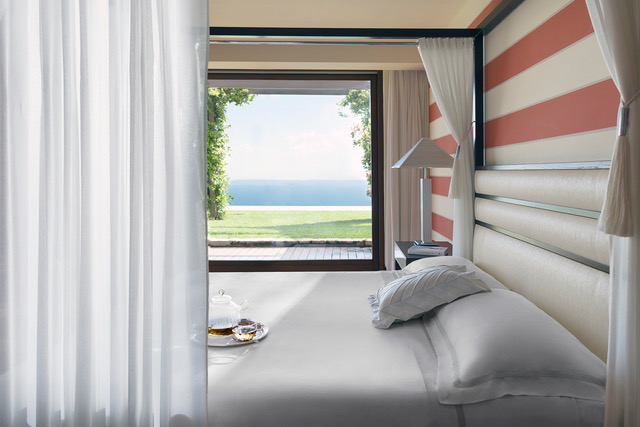 Guest suite at Lefay Resorts