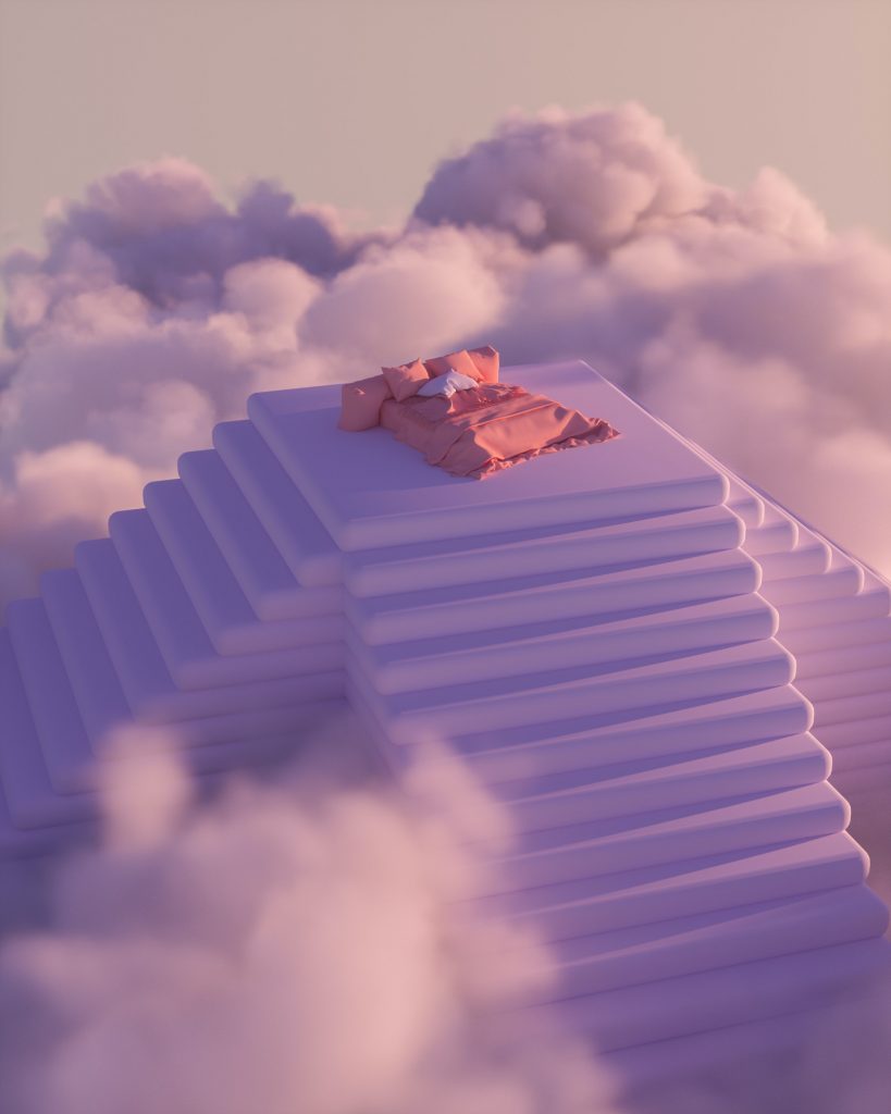 Sleeping in the clouds