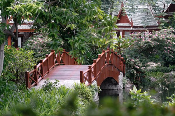 Chiva-Som Garden and Bridge
