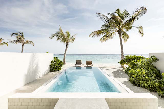 2 Grand Beach Suite with Pool at Sun Siyam Ulhuveli