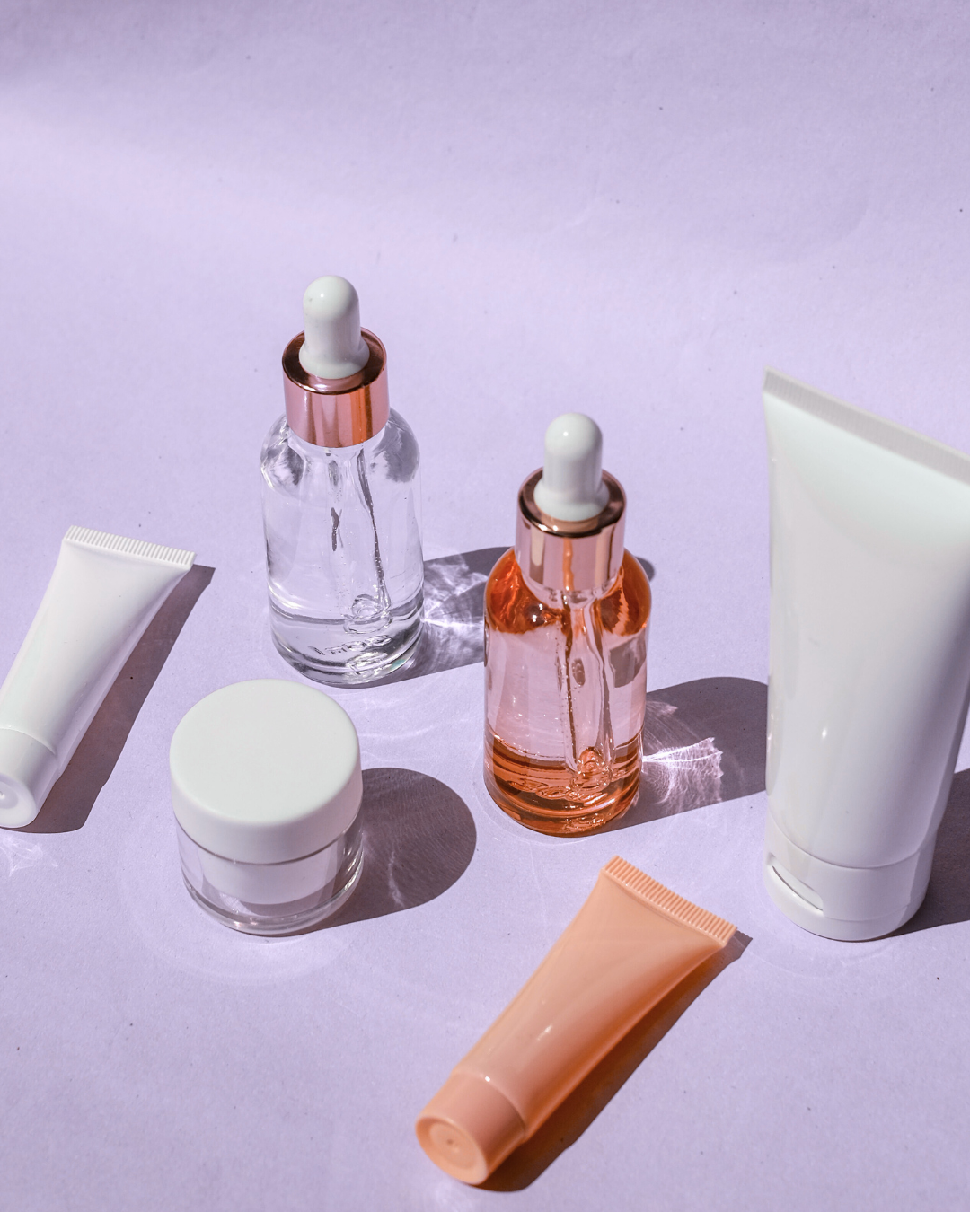 Plane skincare product range