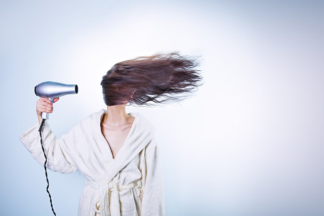 Treat your hair well. The do's and don'ts of hair Woman drying hair