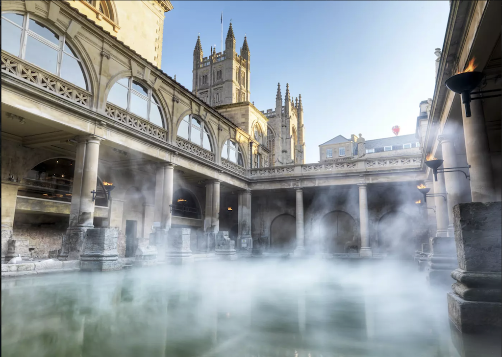 Bath in England, one of the Great Spa Towns of Europe