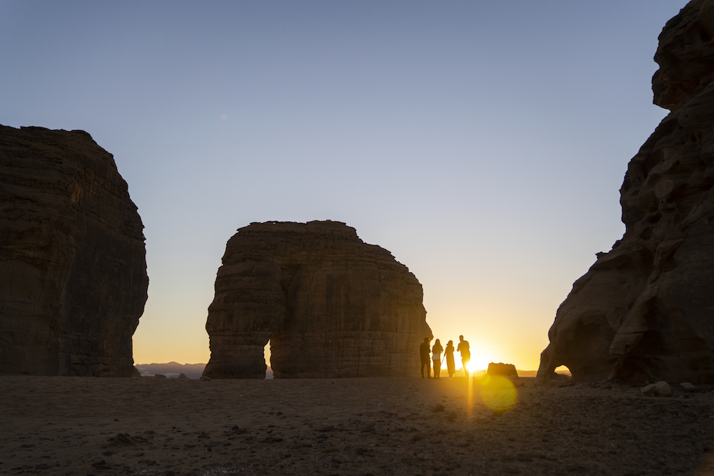Unveiling Saudi Arabia and its desert wellness in AlUla at Elephant Rock
