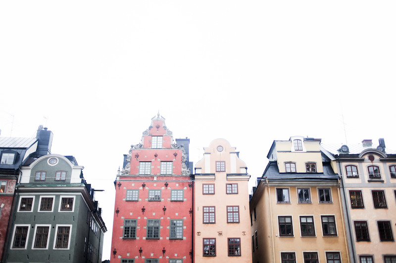 Old City in Stockholm, Sweden for a wellness break